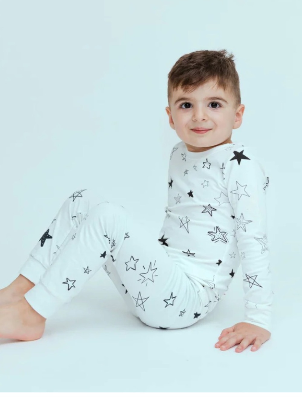 Brand New Kids Star Print Pajama Set